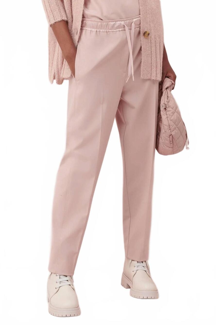 NEW MARELLA pull on trousers in nude pink